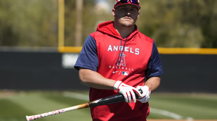 MLB: Spring Training-Los Angeles Angels-Workouts